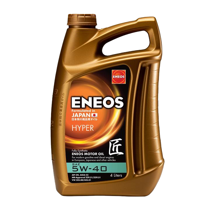 Моторное масло Eneos Hyper 5W-40, 4л